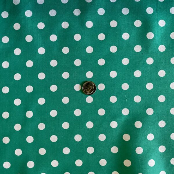 LA Fabric Spot Inc. Small Polka Dot Poly Cotton multi-colors 60″ Wide Polyester by The Yard