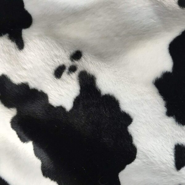 LA Fabric Spot Inc, Cow Velboa Faux Fur Fabric – Sold By The Yard – 58″/ 60″
